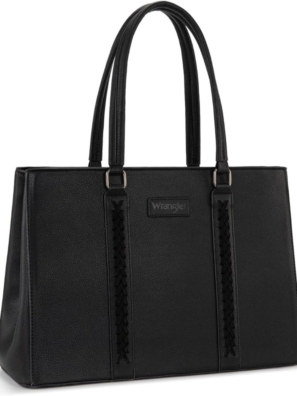 Wrangler Laptop Tote Bag for Women 15.6 Inch Computer Bag for Work Large Double